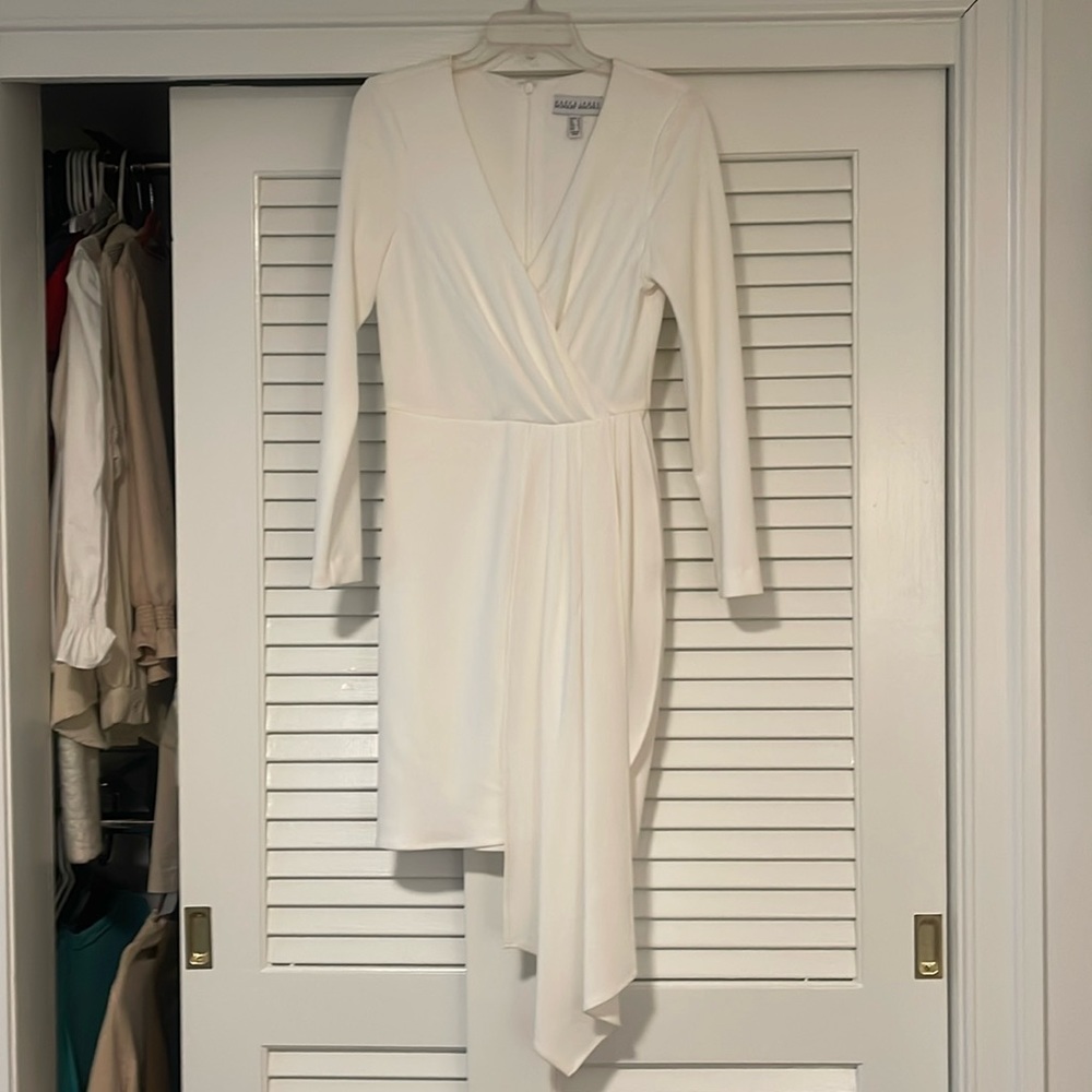 Badgley Mischka Long Sleeve Dress